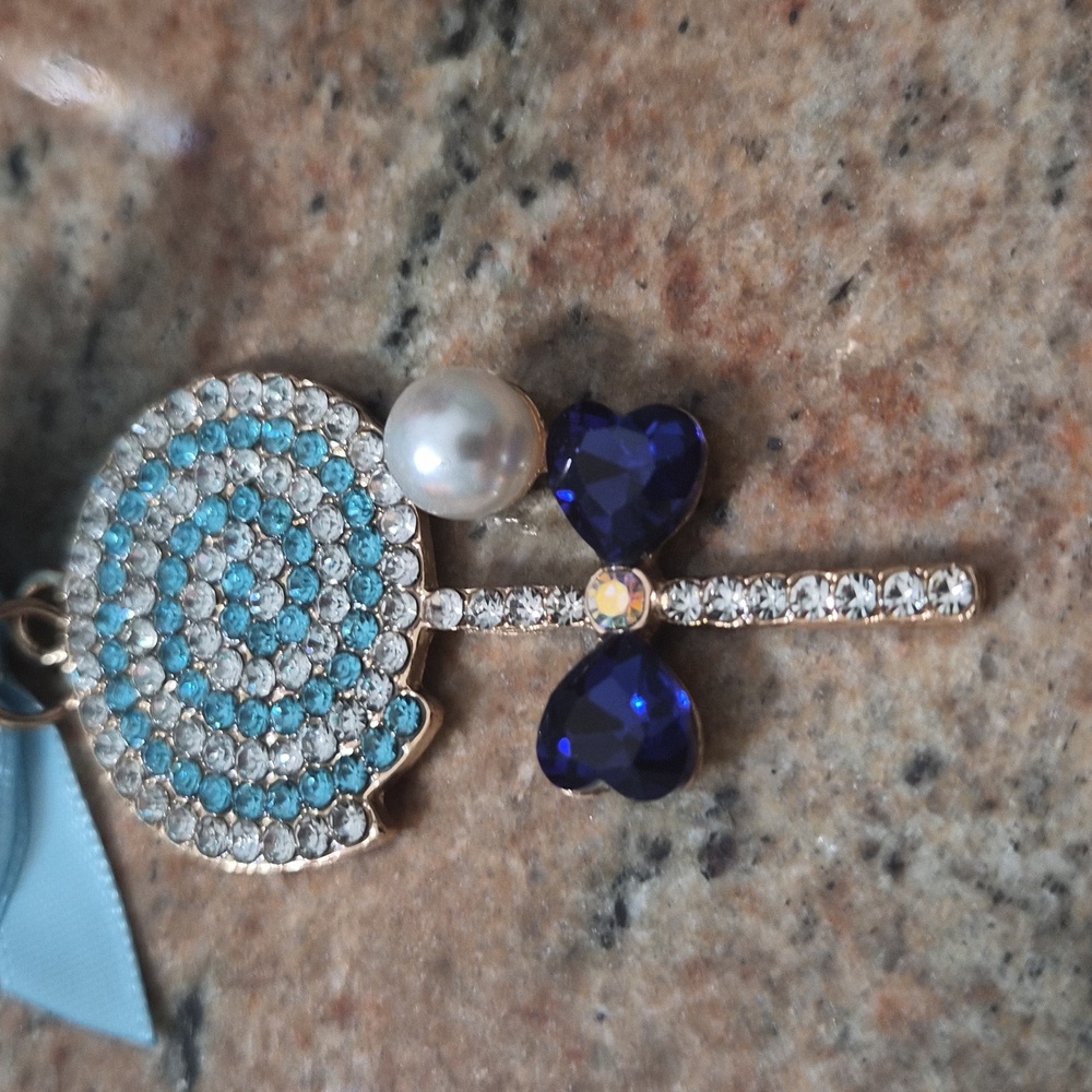 Lollipop Keychain with Pearls - Picture 4 of 6